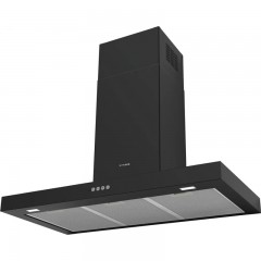 Faber Stilo Comfort Isola X A90 Απορροφητήρας Νησίδα-Οροφής 90cm Μαύρος